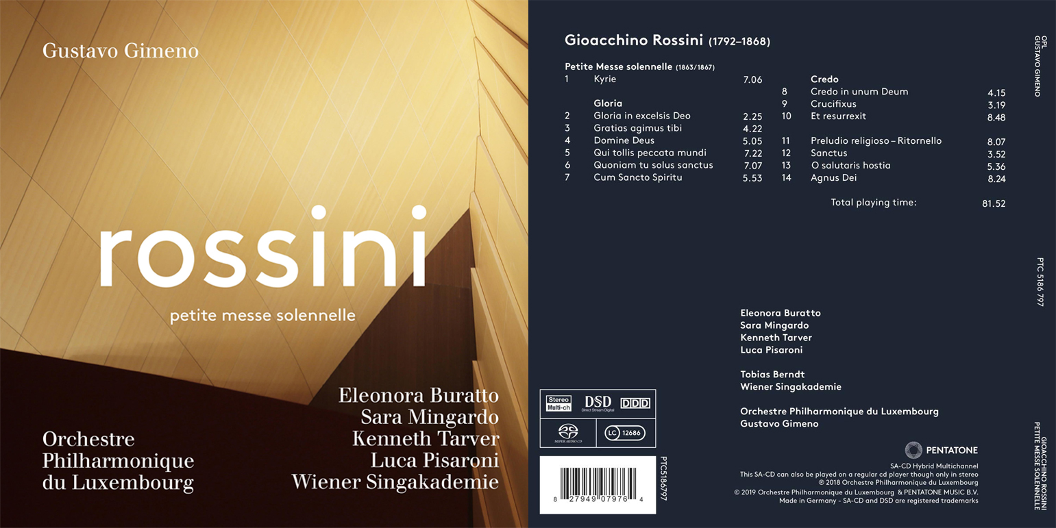Infidelity Wording Diacritical Gioachino Rossini - Petite Messe Solennelle - Eleonora Buratto